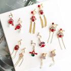 Faux Crystal Chinese Opera Dangle Earring (various Designs)
