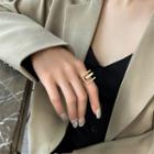 Geometric Ring Gold - One Size