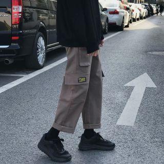 Pocket Wide Leg Cargo Pants