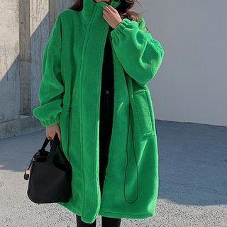 Zip-up Long Coat