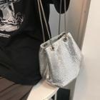 Sequined Crossbody Bag As Shown In Figure - One Size