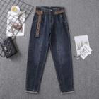 Set: Harem Jeans + Grommet Belt