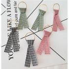 Plaid Earring