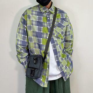 Print Patchwork Shirt