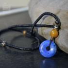 Lapis Lazuli Necklace As Figure - One Size