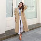 Double-breasted Maxi Trench Coat