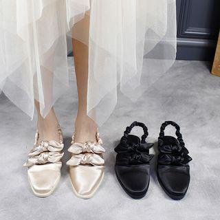 Satin Mules
