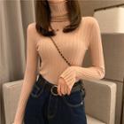 Turtleneck  Knit Top