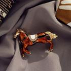 Horse Brooch Pin As Shown In Figure - One Size