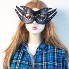 Faux Leather Party Eye Mask
