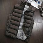 Padded Stand-collar Vest