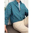 Patch-pocket Plaid Shirt