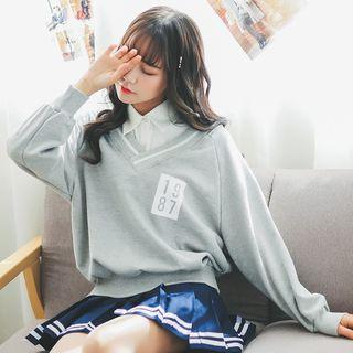 Number Long-sleeve Sweatshirt