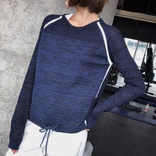 Sports Long-sleeve Knit Top