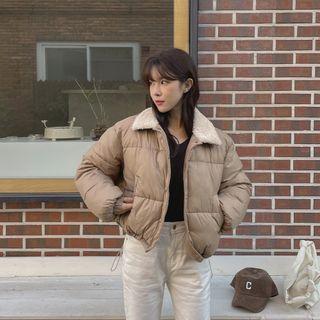 Dumble-collar Puffer Jacket