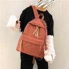 Doll Charm Nylon Backpack