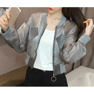See-through Zip Jacket