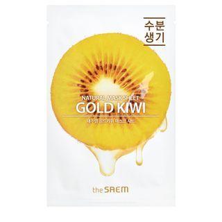 The Saem - Natural Mask Sheet - 20 Types #17 Gold Kiwi