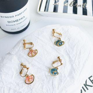 Saturn Clip-on Earrings