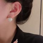 Rhinestone Heart Ear Stud / Rabbit Ear Stud / Drop Earring