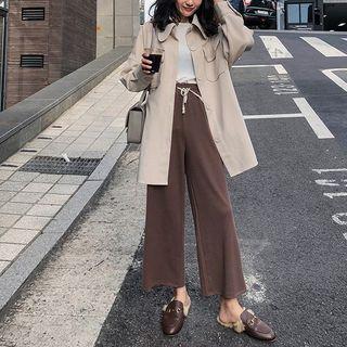 Pocket Button Coat