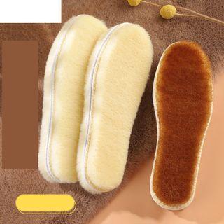 3 Pair Set: Faux Fur Warming Shoe Insole