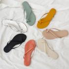 Toe-loop Colored Flip-flops