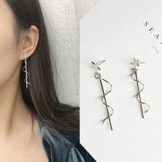 Star Earring Gold - One Size