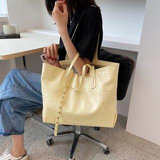 Marble Grain Carryall Bag