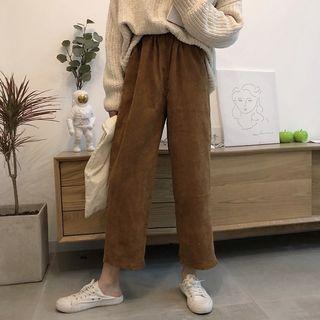 Corduroy Wide Leg Jeans