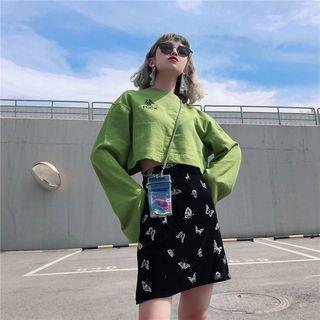 Character Cropped Sweatshirt
