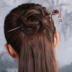 Retro Agate Flower Hair Stick