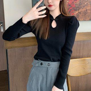 Keyhole Knit Top