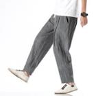 Plain Shirred Harem Pants