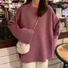 Plain Sweater / Harem Knit Pants