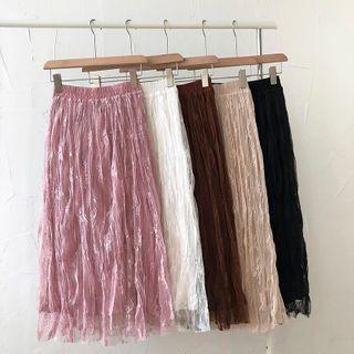Lace High-waist Skirt