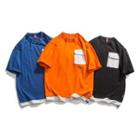 Mock Two Pieces Pocket T-shirt