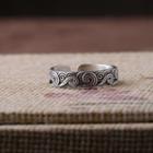 Embossed Ring Silver - One Size