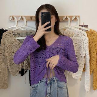 Drawstring Pontelle Knit Top