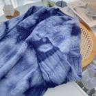 Cable-knit Tie Dye Sweater