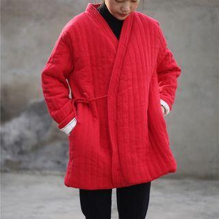 Tie-side Padded Jacket