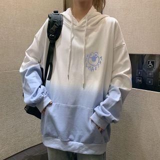 Printed Gradient Hoodie