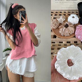 Satin Round Hair Claw