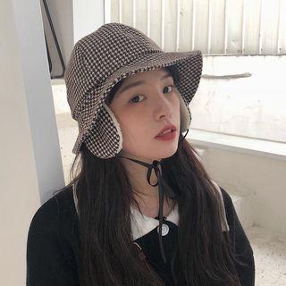 Houndstooth Deerstalker Hat