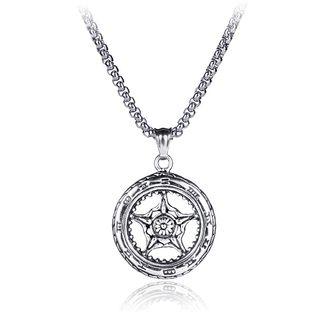 Stainless Steel Star Pendant Necklace