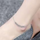 Layered Beads Anklet