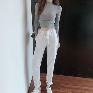 Cutout Top / Jogger Pants