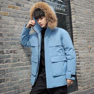 Hooded Cargo Padded Jacket