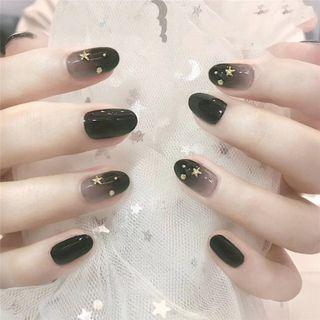 Gradient Nail Art False Nail As Shown In Figure - One Size
