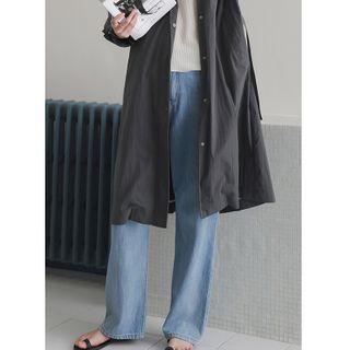 High-wasit Straight-fit Jeans